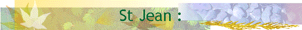 St Jean :